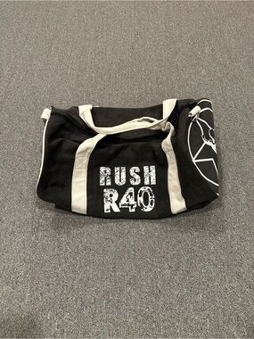 Rush R40 Black and White Duffel Bag - Collectible (New condition)